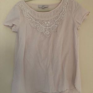 Beautiful loft blush colored top